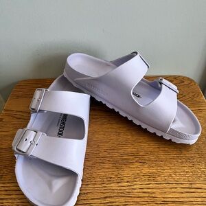 Birkenstock Rubber Lavender Sandal Sz 6.5